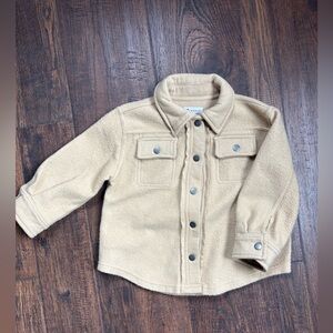 Kids Fornia Tan Button-Up Jacket